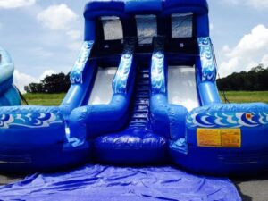 Double Splash Water Slide