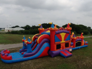 funtastic obstacle course Slide