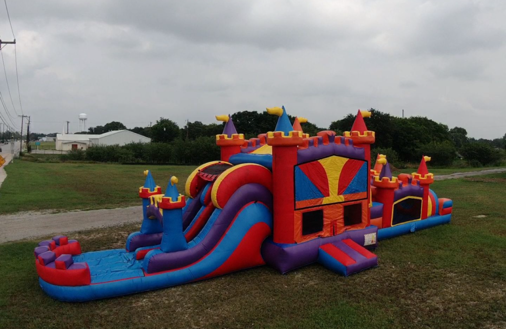 FUNTASTIC OBSTACLE COURSE JumpNslideTexas!