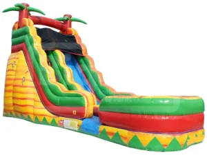 19′ Volcano Slide with Pool